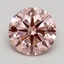 1.50 Ct. Fancy Intense Pink Round Lab Grown Diamond