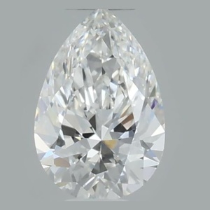 Pear diamond — real photo