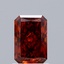 1.08 Ct. Fancy Deep Orange Radiant Lab Grown Diamond