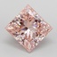 3.12 Ct. Fancy Intense  Pink Princess Lab Grown Diamond