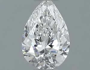 Pear diamond — real photo