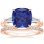 14K Rose Gold Symphony Diamond Ring (1/2 ct. tw.) with Luxe Sia Diamond Open Ring (1/5 ct. tw.)