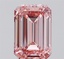2.40 Ct. Fancy Intense  Pink Emerald Lab Grown Diamond