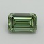 5.02 Ct. Fancy Vivid Green Emerald Lab Grown Diamond