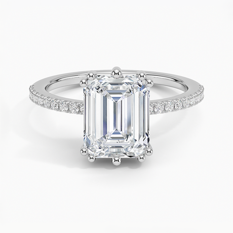 Luxe Kalina Hidden Halo Diamond Ring