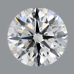 Round diamond — real photo