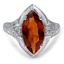 Edwardian Citrine Cocktail Ring
