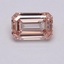 1.11 Ct. Fancy Pink Emerald Lab Grown Diamond