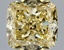 5.06 Ct. Fancy Intense Yellow Cushion Lab Grown Diamond