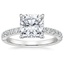 Platinum Heritage Diamond Ring (1/3 ct. tw.), smalltop view