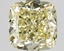 2.27 Ct. Fancy Light Yellow Cushion Lab Grown Diamond
