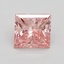 2.06 Ct. Fancy Intense Pink Princess Lab Grown Diamond