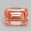 2.51 Ct. Fancy Intense Pink Emerald Lab Grown Diamond