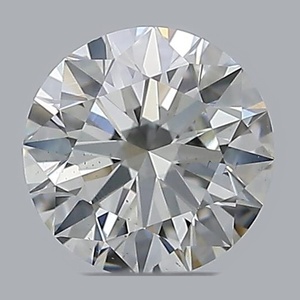 Round diamond — real photo