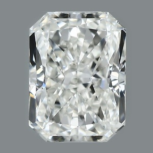 Radiant diamond — real photo