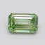 1.03 Ct. Fancy Vivid Green Emerald Lab Grown Diamond