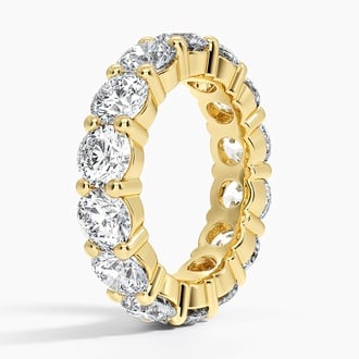 Eternity Lab Diamond Ring (7 ct. tw.) in 18K Yellow Gold