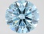 2.07 Ct. Fancy Vivid Blue Round Lab Grown Diamond