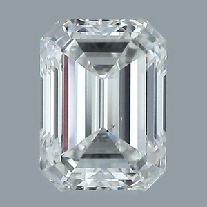 Emerald diamond — real photo
