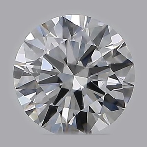 Round diamond — real photo