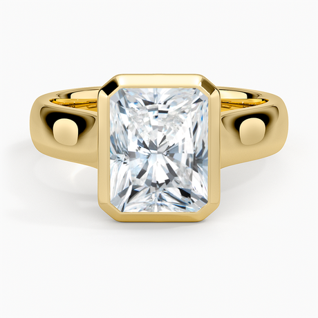 Luna 4mm Bezel Ring