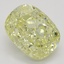 2.02 Ct. Fancy Yellow Cushion Diamond