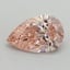 1.70 Ct. Fancy Vivid Pink Pear Lab Grown Diamond