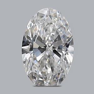 Oval diamond — real photo