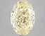 3.10 Ct. Fancy Intense Yellow Oval Lab Grown Diamond
