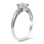 The Dayo Ring, smalltop view on a hand