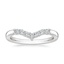18K White Gold Verona Diamond Ring, smalltop view