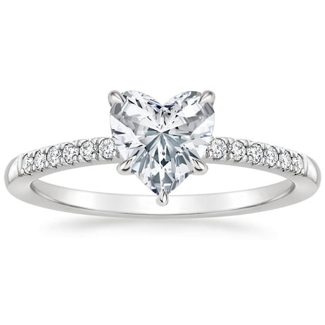 18K White Gold Petite Viviana Diamond Bridal Set (1/4 ct. tw.)