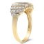 The Maurita Ring, smalltop view on a hand