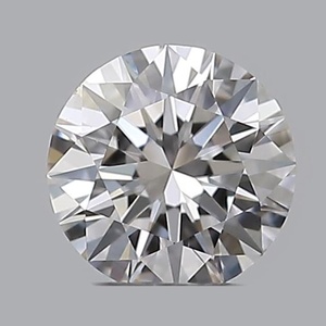 Round diamond — real photo