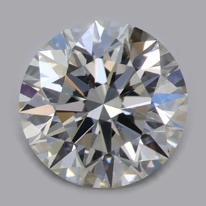 Round diamond — real photo
