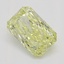0.76 Ct. Fancy Yellow Radiant Diamond