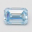 1.94 Ct. Fancy Intense Blue Emerald Lab Grown Diamond