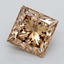 2.59 Ct. Fancy Light  Brown Princess Lab Grown Diamond
