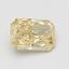 0.77 Ct. Fancy Intense Yellow Radiant Lab Grown Diamond