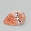 1.02 Ct. Fancy Vivid Pink Pear Lab Grown Diamond