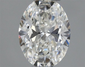 Oval diamond — real photo