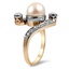 The Dalil Ring, smalltop view on a hand
