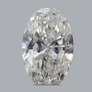 Oval diamond — real photo