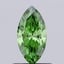 0.63 Ct. Fancy Vivid Green Marquise Lab Grown Diamond