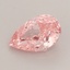 1.18 Ct. Fancy Intense Pink Princess Lab Grown Diamond