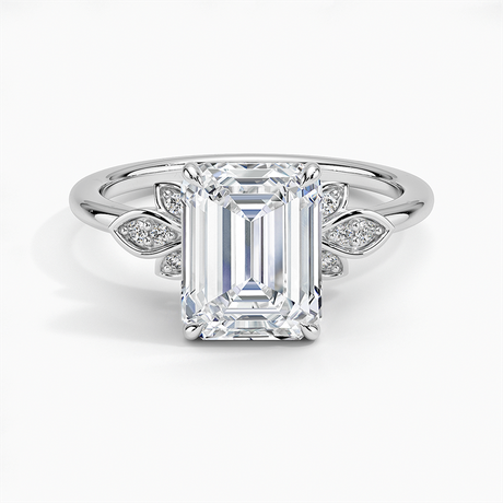 Platinum Fiore Diamond Ring
