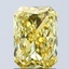 2.05 Ct. Fancy Vivid Yellow Radiant Lab Grown Diamond