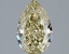 1.59 Ct. Fancy Yellow Pear Lab Grown Diamond