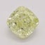 1.22 Ct. Fancy Yellow Cushion Diamond