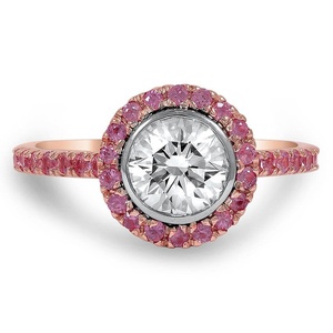 ☆nff☆ beaded halo ringpink nff1 f7728172e8fab05e6da5c2442bf4cf